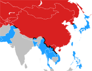 50年代竹幕图