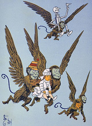 <span class="mw-page-title-main">Winged monkeys</span> Fictional characters from the Wizard of Oz