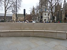 Bench and inscription outside UK Supreme Court, "Lines for the Supreme Court" by Andrew Motion Bench and inscription outside UK Supreme Court, "Lines for the Supreme Court" by Andrew Motion.jpg