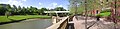 Buffalo Bayou from Sesquicentennial Park/El Bayou Buffalo visto desde el Parque Sesquicentennial