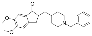 <span class="mw-page-title-main">Donepezil</span> Medication used for dementia