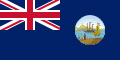 The Unofficial Red Ensign of Hong Kong in 1876 suggested creating a new SVG vector image directly based on this SVG vector image. All yours need to do is change the blue background color to the same red as the Union Flag in the upper left corner, and keep the other contents unchanged.