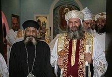 Fr. Anthony with H.G. Bishop Suriel