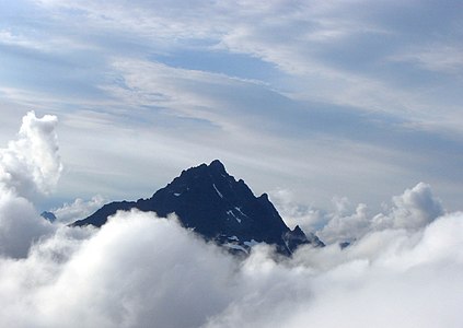 The Golden Hinde is the highest summit of Vancouver Island.