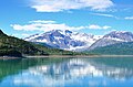 Mount Aleutka reflected in Glacier Bay