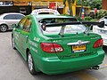 Green taxi in Silom area