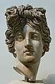 A Roman copy of the Head of Apollo of the Belvedere in the British Museum