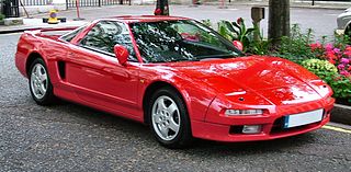 <span class="mw-page-title-main">Honda NSX</span> Two-seater sports car manufactured by Honda