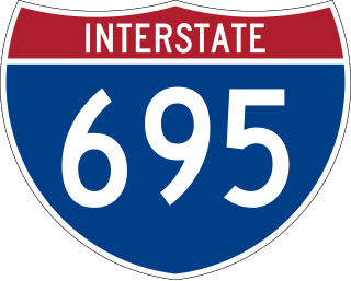 <span class="mw-page-title-main">Interstate 695 (Maryland)</span> Highway in Maryland