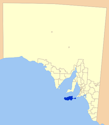 Municipalità di Kangaroo Island – Mappa