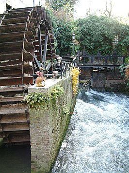 Waterrad van de Leeuwenmolen