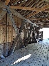 West Wall - Covered Bridge.