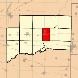 Location in Clinton County