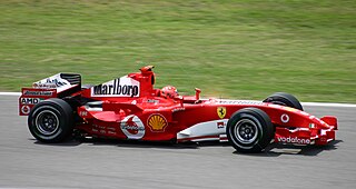 <span class="mw-page-title-main">Ferrari F2005</span> Formula One racing automobile