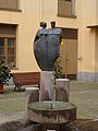 "Couple" (Olot, Courtyard of 'l'hospital San Jaume)