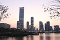 One Shenzhen Bay at dusk