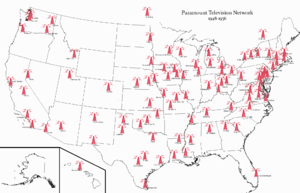 The Paramount Television Network had more than 100 affiliate stations across the U.S. and at least two Canadian affiliates.