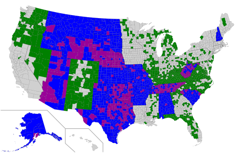 States and counties that have passed Second Amendment sanctuary (or other pro-Second Amendment) laws or resolutions as of February 17, 2023. Localities within counties that have adopted such resolutions are not displayed in this map.
.mw-parser-output .legend{page-break-inside:avoid;break-inside:avoid-column}.mw-parser-output .legend-color{display:inline-block;min-width:1.25em;height:1.25em;line-height:1.25;margin:1px 0;text-align:center;border:1px solid black;background-color:transparent;color:black}.mw-parser-output .legend-text{}
County level
State level
Both state and county levels Second Amendment Sanctuary counties.svg