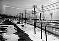 View of Lakeshore Road looking east to Sunnyside, 1913.