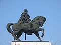 Suvorov guarding the Rymna River (monument)