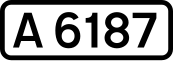 UK road A6187.svg