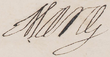 Signature de Marie de Médicis
