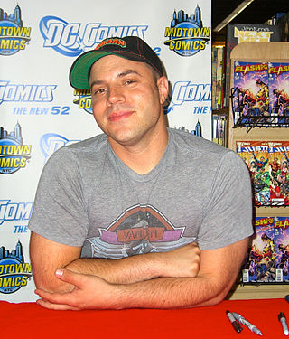 <span class="mw-page-title-main">Geoff Johns</span> American comic book writer