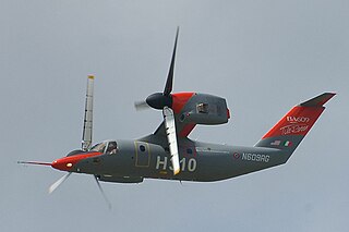 <span class="mw-page-title-main">AgustaWestland AW609</span> Twin-engine tiltrotor VTOL aircraft