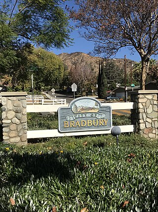 <span class="mw-page-title-main">Bradbury, California</span> City in California, United States