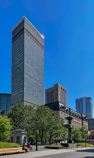 <span class="mw-page-title-main">CIBC Tower</span> Office skyscraper in Montreal, Quebec, Canada