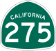 California 275.svg