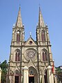 Vue de la cathédrale de Canton.