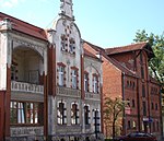 Historic architecture: a townhouse and a former granary