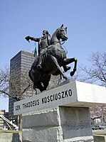 Pomnik Tadeusza Kościuszki w Detroit