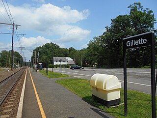 <span class="mw-page-title-main">Gillette station</span> NJ Transit rail station