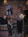 traditionnal iranian music in a restaurant in Downtown Tehran