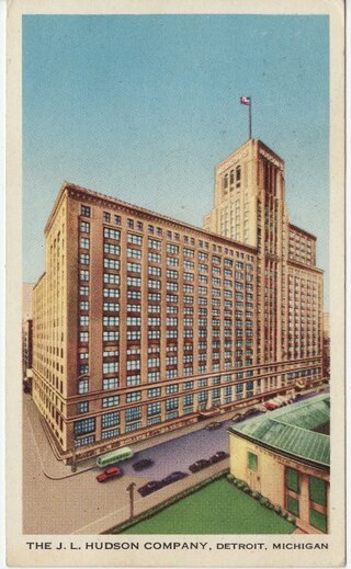 <span class="mw-page-title-main">J. L. Hudson Department Store and Addition</span> Former building in Detroit, Michigan