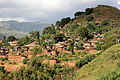 Panorama del villaggio di Lalibela