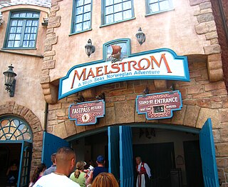 <span class="mw-page-title-main">Maelstrom (ride)</span> Former reversing log flume dark ride