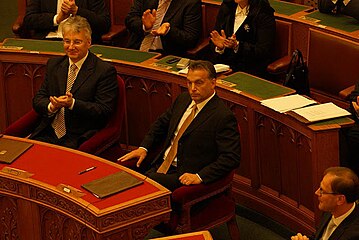 Dne 29. května 2010 se Viktor Orbán stal osmým premiérem Maďarska