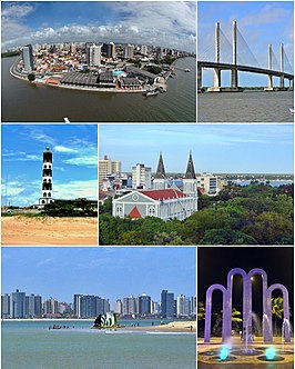 Een collage van Aracaju