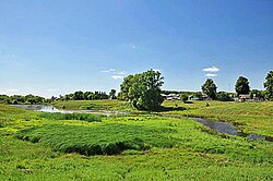 Nadezhdovka, view of village houses