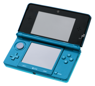 Nintendo 3DS portable 3D dual-screen handheld by Nintendo