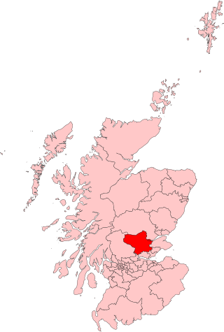 <span class="mw-page-title-main">Ochil and South Perthshire (UK Parliament constituency)</span> Parliamentary constituency in the United Kingdom, 2005-2024