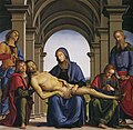 Pietro Perugino, Pietà, Uffizi.