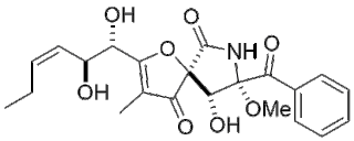 <span class="mw-page-title-main">Pseurotin A</span> Chemical compound