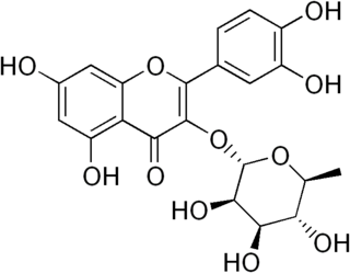 <span class="mw-page-title-main">Quercitrin</span> Chemical compound