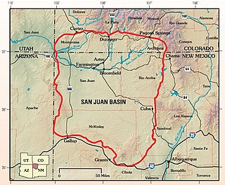 <span class="mw-page-title-main">San Juan Basin</span> Structural basin in the Southwestern United States