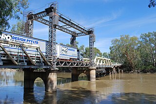 <span class="mw-page-title-main">Tooleybuc Bridge</span> Bridge crossing Murray River in Victoria, Australia