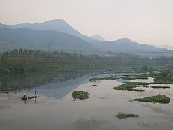 Die Fushui-rivier in Hubei